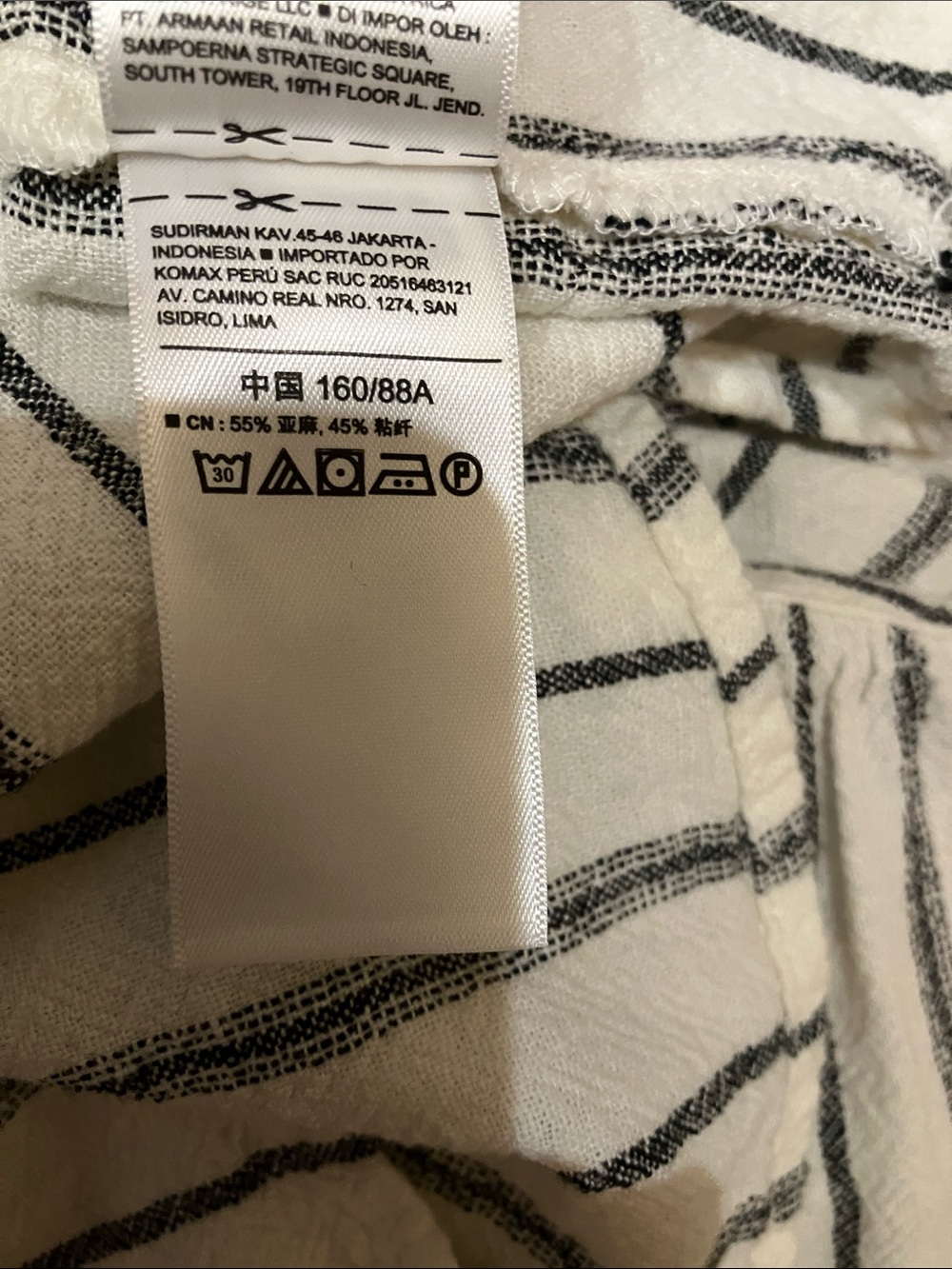 Old Navy vertical stripes women’s Shirtdress - Picture 5 of 10